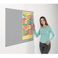 Eco-Colour Frameless Resist-A-Flame Board 900x1200mm Grey