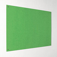 Eco-Colour Frameless Resist-A-Flame Board 900x1200mm Apple Green