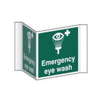 Emergency Eye Wash (Projection) Sign