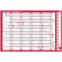 Sasco Compact Year Planner Landscape Unmounted 2021 2410132 Sasco Compact Year Planner Landscape Unmounted 2021 2410132