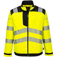 Portwest T500 PW3 Hi-Vis Work Jacket Yellow & Black Large