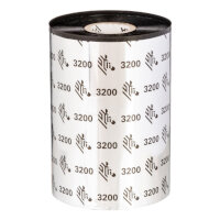 Zebra Wax/resin 3200 4.33" x 110mm printer ribbon