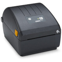 Zebra ZD230 Desktop Direct Thermal Printer, 203 DPI, Monochrome, Label/Receipt Print, USB, EU/UK Power Cords - ZD23042-D0EC00EZ