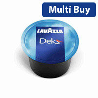 Lavazza Blue Dek Decaffeinated Coffee Capsules - Pack of 100 for Lavazza Blue Capsule System Coffee Machines