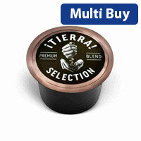 Lavazza Blue Espresso Tierra Coffee Capsules - Pack of 100 for Lavazza Blue Capsule System Coffee Machines