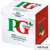 PG Tips Original Pyramid Tea Bags (Pack of 160) 10301618 PG Tips Original Pyramid Tea Bags (Pack of 160) 10301618