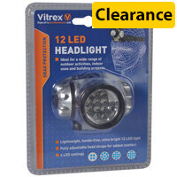 Vitrex 334170 Headlamp 12 LED