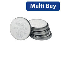 Verbatim CR2032 3V Lithium Battery - Pack of 4, Long-Lasting Reliability - 49533