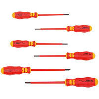 Wurth VDE Screwdriver TX Set - SCRDRIV-VDE-SET-TX-6PCS Ref. 061396235 Wurth VDE Screwdriver TX Set - SCRDRIV-VDE-SET-TX-6PCS Ref. 061396235