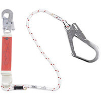 Wurth Connector With energy Absorber and Pipe carabiner - FSTNR-FALLARSTR/PIPKARAB-1,5M Ref. 0899032014 Wurth Connector With energy Absorber and Pipe carabiner - FSTNR-FALLARSTR/PIPKARAB-1,5M Ref. 0899032014