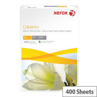 A4 White Xerox Colotech+ Gloss Coated Photo Paper 140gsm (Pack of 400) A4 White Xerox Colotech+ Gloss Coated Photo Paper 140gsm (Pack of 400)