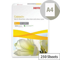 Xerox Colotech Plus Paper A4 250gsm White Pack of 250 Xerox Colotech Plus Paper A4 250gsm White Pack of 250