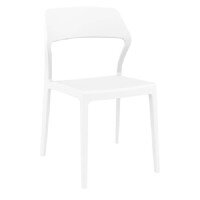 SNOW Side Chair - Polypropylene - Indoor & Outdoor - White SNOW Side Chair - Polypropylene - Indoor & Outdoor - White