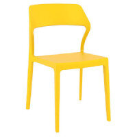 SNOW Side Chair - Polypropylene - Indoor & Outdoor - Yellow SNOW Side Chair - Polypropylene - Indoor & Outdoor - Yellow
