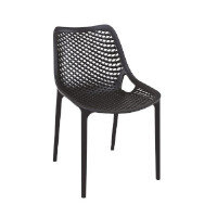 AIR Side Chair - Polypropylene - Stackable - Indoor & Outdoor - Black AIR Side Chair - Polypropylene - Stackable - Indoor & Outdoor - Black