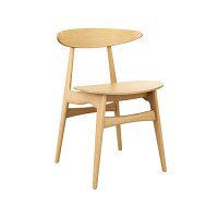Carcher Side Chair - Solid Oak - Light Oak - Indoor - Natural Lacquer Carcher Side Chair - Solid Oak - Light Oak - Indoor - Natural Lacquer