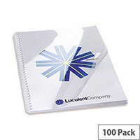 Acco GBC Binding Cover A5 PVC 240micron Clear Pack of 100 4400025 Acco GBC Binding Cover A5 PVC 240micron Clear Pack of 100 4400025