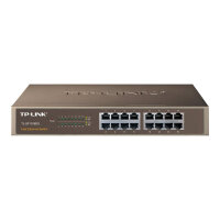 TP-Link TL-SF1016DS - Switch - 16 x 10/100 - desktop, rack-mountable