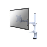NewStar Full Motion Desk Mount (clamp) for 10-30" Monitor Screen, Height Adjustable - White - Adjustable arm for LCD display - white - screen size: 10"-30" - desk-mountable NewStar Full Motion Desk Mount (clamp) for 10-30" Monitor Screen, Height Adjustable - White - Adjustable arm for LCD display - white - screen size: 10"-30" - desk-mountable