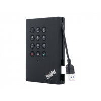 Lenovo ThinkPad USB 3.0 Secure - Hard drive - 1 TB - external (portable) - USB 3.0 - 5400 rpm - CRU - for Tablet 10; ThinkPad A275; A475; L480; P51; P52; P71; T480; X280; V310; V410 Lenovo ThinkPad USB 3.0 Secure - Hard drive - 1 TB - external (portable) - USB 3.0 - 5400 rpm - CRU - for Tablet 10; ThinkPad A275; A475; L480; P51; P52; P71; T480; X280; V310; V410