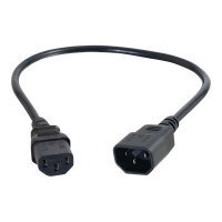C2G Computer Power Cord Extension - Power extension cable - IEC 60320 C13 to IEC 60320 C14 - AC 250 V - 5 m