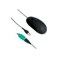 Targus - Mouse - optical - 3 buttons - wired - PS/2, USB - black Targus - Mouse - optical - 3 buttons - wired - PS/2, USB - black