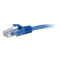 C2G Cat6 Booted Unshielded (UTP) Network Patch Cable - Patch cable - RJ-45 (M) to RJ-45 (M) - 1 m - UTP - CAT 6 - molded, snagless, stranded - blue