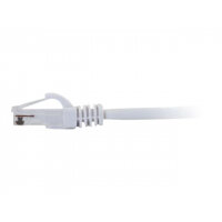 C2G Cat6 Booted Unshielded (UTP) Network Patch Cable - Patch cable - RJ-45 (M) to RJ-45 (M) - 2 m - UTP - CAT 6 - molded, snagless, stranded - white