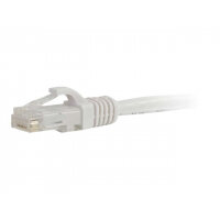C2G Cat6 Booted Unshielded (UTP) Network Patch Cable - Patch cable - RJ-45 (M) to RJ-45 (M) - 5 m - UTP - CAT 6 - molded, snagless, stranded - white