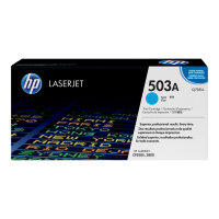 HP 503A - Cyan - original - LaserJet - toner cartridge (Q7581A) - for Color LaserJet 3800, 3800dn, 3800dtn, 3800n, CP3505, CP3505dn, CP3505n, CP3505x HP 503A - Cyan - original - LaserJet - toner cartridge (Q7581A) - for Color LaserJet 3800, 3800dn, 3800dtn, 3800n, CP3505, CP3505dn, CP3505n, CP3505x
