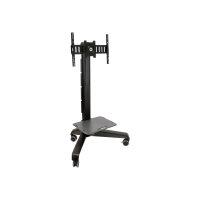 Ergotron Neo-Flex Mobile MediaCenter VHD - Cart for LCD display - grey - screen size: 37 Inches-55 Inches