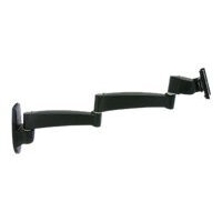 Ergotron 200 Series Wall Mount Arm - Wall mount for LCD display - steel - black - screen size: up to 24 Inches