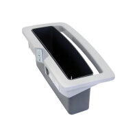 Ergotron Neo-Flex Basket and Handle Kit - Mounting component (handle, basket) - two-tone grey