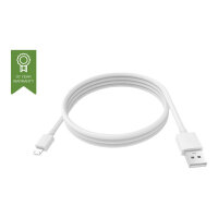 Vision Techconnect - USB cable - Micro-USB Type B (M) to USB (M) - USB 2.0 - 2 A - 2 m - white Vision Techconnect - USB cable - Micro-USB Type B (M) to USB (M) - USB 2.0 - 2 A - 2 m - white