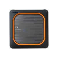 WD My Passport Wireless SSD WDBAMJ5000AGY - Wireless mobile storage - 500 GB - SSD 500 GB x 1 - USB 3.0 / 802.11ac WD My Passport Wireless SSD WDBAMJ5000AGY - Wireless mobile storage - 500 GB - SSD 500 GB x 1 - USB 3.0 / 802.11ac