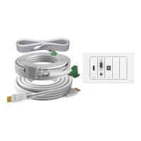 VISION TechConnect 3 Wall-Mount Faceplate Package - Modular facility plate kit with snap-ins and cables - HD-15, mini-phone stereo 3.5 mm, HDMI, USB Type B - matt white - 2-gang VISION TechConnect 3 Wall-Mount Faceplate Package - Modular facility plate kit with snap-ins and cables - HD-15, mini-phone stereo 3.5 mm, HDMI, USB Type B - matt white - 2-gang