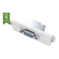 VISION TechConnect 3 Serial Male module - Modular facility plate snap-in - DB-9 VISION TechConnect 3 Serial Male module - Modular facility plate snap-in - DB-9
