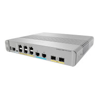 Cisco Catalyst 3560CX-8XPD-S - Switch - Managed - 8 x 10/100/1000 (PoE+) + 2 x combo 10 Gigabit SFP+ - desktop, rack-mountable, DIN rail mountable, wall-mountable - PoE+ (240 W) Cisco Catalyst 3560CX-8XPD-S - Switch - Managed - 8 x 10/100/1000 (PoE+) + 2 x combo 10 Gigabit SFP+ - desktop, rack-mountable, DIN rail mountable, wall-mountable - PoE+ (240 W)
