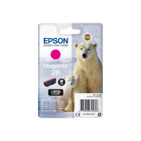 Epson 26 - 4.5 ml - magenta - original - ink cartridge - for Expression Premium XP-510, 520, 600, 605, 610, 615, 620, 625, 700, 710, 720, 800, 810, 820