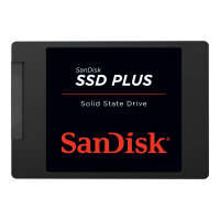 SanDisk PLUS - Solid state drive - 1 TB - internal - 2.5" - SATA 6Gb/s SanDisk PLUS - Solid state drive - 1 TB - internal - 2.5" - SATA 6Gb/s