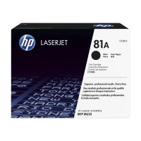HP 81A - Black - original - LaserJet - toner cartridge (CF281A) - for LaserJet Enterprise MFP M630; LaserJet Enterprise Flow MFP M630