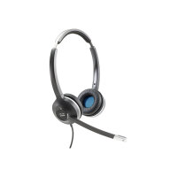 Cisco 532 Wired Dual - Headset - on-ear - wired - for Cisco DX70 - MSRP, DX80 (No Radio); IP Phone 8865NR Cisco 532 Wired Dual - Headset - on-ear - wired - for Cisco DX70 - MSRP, DX80 (No Radio); IP Phone 8865NR