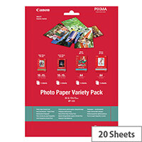 Canon Photo Paper Variety Pack VP-101 20 sheet(s) Photo Paper Kit