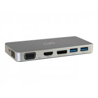 C2G USB-C Docking Station with HDMI, DisplayPort and VGA - Docking station - USB-C C2G USB-C Docking Station with HDMI, DisplayPort and VGA - Docking station - USB-C