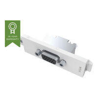 VISION TechConnect 3 VGA female D module - Modular facility plate snap-in - HD-15 VISION TechConnect 3 VGA female D module - Modular facility plate snap-in - HD-15
