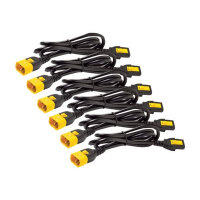 APC AP8000 - Power cable - IEC 60320 C13 to IEC 60320 C14 - 10 A - 61 cm - black - Worldwide
