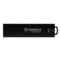 IronKey D300S - USB flash drive - encrypted - 8 GB - USB 3.1 Gen 1 - FIPS 140-2 Level 3 IronKey D300S - USB flash drive - encrypted - 8 GB - USB 3.1 Gen 1 - FIPS 140-2 Level 3