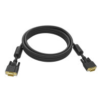 Vision Professional - VGA cable - HD-15 (VGA) (M) to HD-15 (VGA) (M) - 5 m - thumbscrews - black Vision Professional - VGA cable - HD-15 (VGA) (M) to HD-15 (VGA) (M) - 5 m - thumbscrews - black