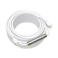 VISION Professional - HDMI with Ethernet cable - HDMI (M) to HDMI (M) - 20 m - white - 4K support, active booster inline VISION Professional - HDMI with Ethernet cable - HDMI (M) to HDMI (M) - 20 m - white - 4K support, active booster inline
