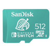 SanDisk Nintendo Switch - Flash memory card - 512 GB - UHS-I U3 / Class10 - microSDXC UHS-I